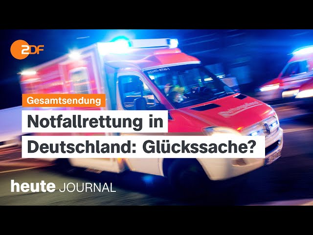 ⁣heute journal vom 18.07.2024 Europagipfel in Oxford, Wiederwahl von der Leyen, Reform Notfallrettung