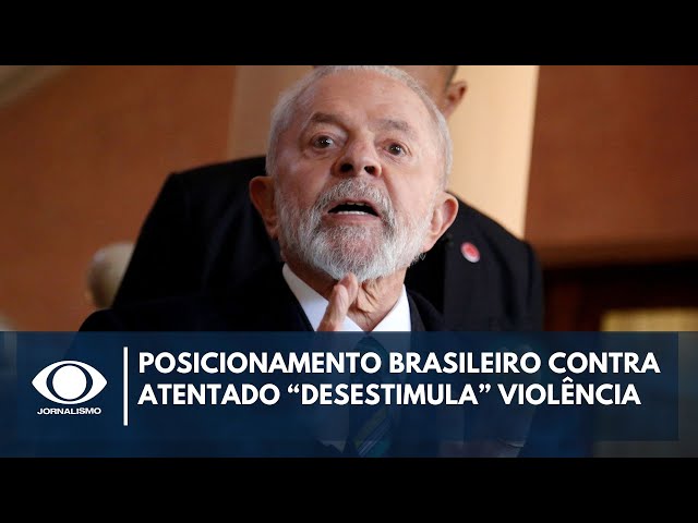 Ao condenar violência contra Trump, Brasil "desestimula" atentados no país | Band em Alta