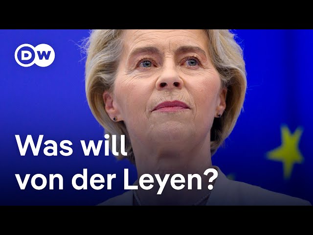 ⁣Ursula von der Leyen wiedergewählt: Kippt jetzt das Verbrenner-Aus? | DW Nachrichten