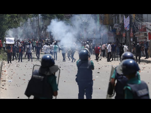 Bangladesh protests leave at least 17 dead after violent clashes