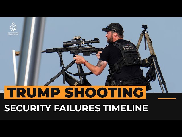 Trump shooting timeline: Gunman spotted hour before tragedy | Al Jazeera Newsfeed