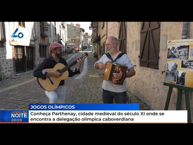 ⁣Conheça Parthenay, cidade medieval do século XI onde se encontra a delegação olimpica caboverdina