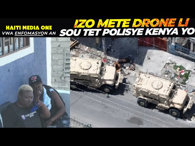 Gwo Derespektan!!! Izo Mete Drone Li Sou Tèt Kenyan, Nèg Yo Fache Pou Aksyon Sa