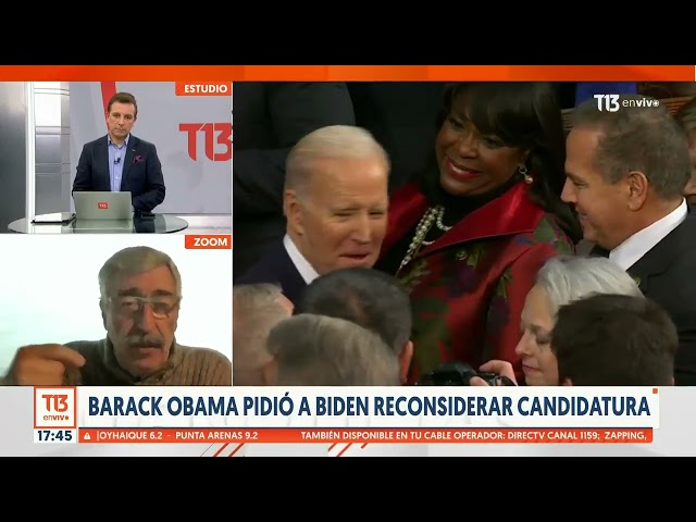 Barack Obama pidió a Joe Biden reconsiderar candidatura | Análisis internacional con Jorge Sanz