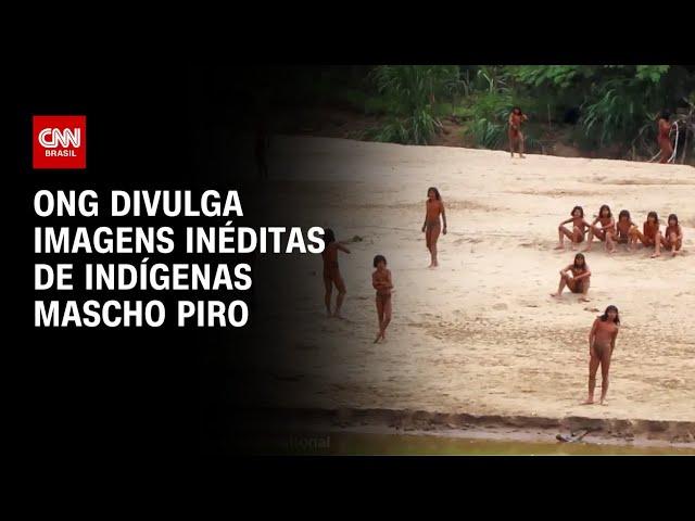 ONG divulga imagens inéditas de indígenas Mascho Piro | CNN PRIME TIME