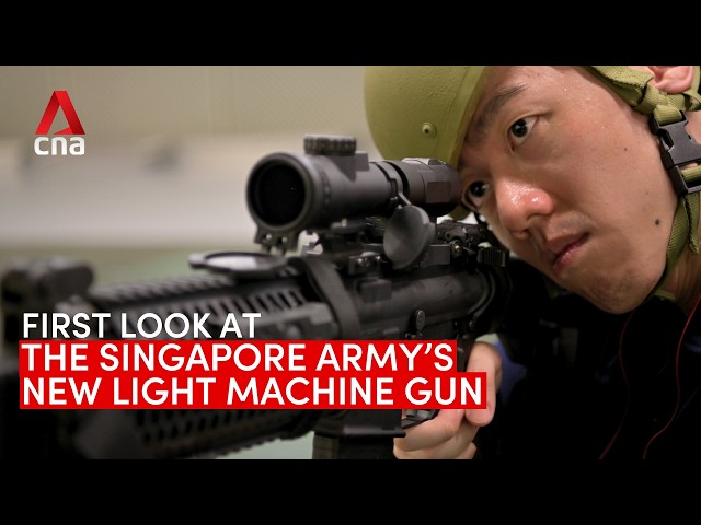 The Singapore Army's new light machine gun: First look