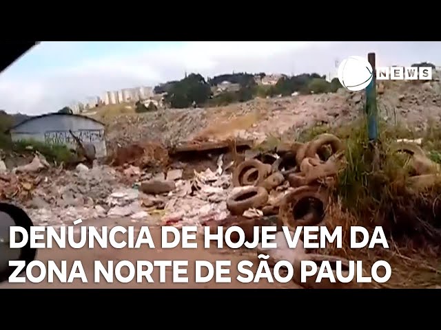 ⁣Record News contra a dengue: denúncia de hoje vem da zona norte de São Paulo