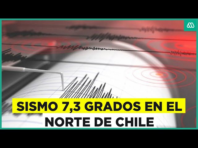 ⁣Se registra sismo 7,3 en el norte de Chile: Epicentro fue en San Pedro de Atacama