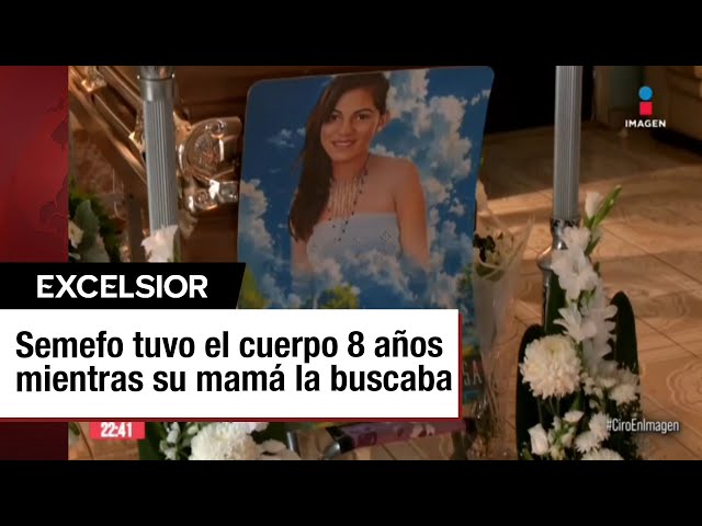 ⁣Semefo tuvo el cuerpo de María Guadalupe 8 años mientras su mamá la buscaba