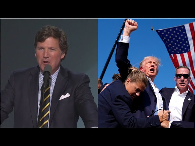 IN FULL: Tucker Carlson praises 'courageous' Donald Trump in RNC speech