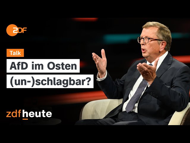 ⁣Hitzige Diskussion über die AfD in Ostdeutschland | Markus Lanz vom 18. Juli 2024