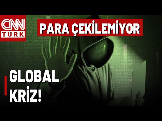 ⁣ŞU AN HERKES HESAPLARINI KONTROL EDİYOR! Global Yazılım Sistemleri Çöktü! Dünyaya Siber Saldırı Mı?