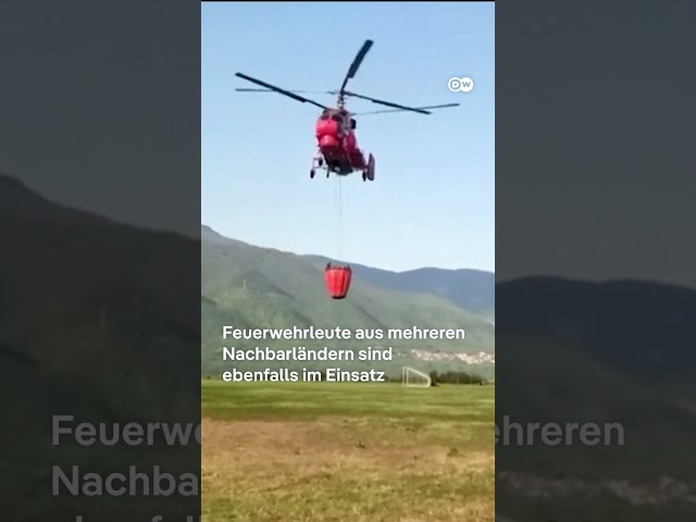 ⁣Heiße Winde feuern Brände in Nordmazedonien an | DW Nachrichten