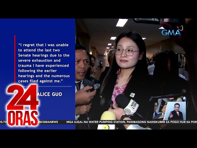 ⁣Mayor Guo, bumuwelta sa FB matapos isyuhan ng arrest order; sagot ni Sen. Risa:... | 24 Oras