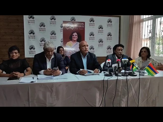 Suivez en direct la conférence de presse de Linion Moris