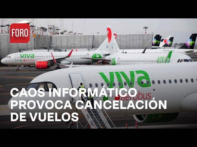 Viva Aerobús cancela reservaciones y vuelos internacionales por caída global - Las Noticias