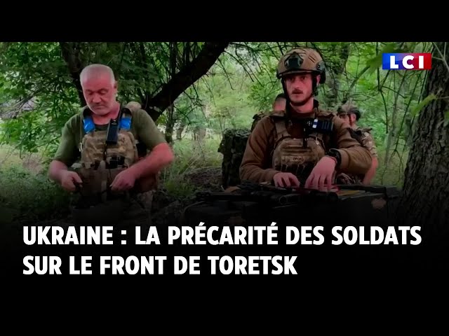 ⁣Guerre en Ukraine : les unités ukrainiennes dans une situation précaire sur le front de Toretsk