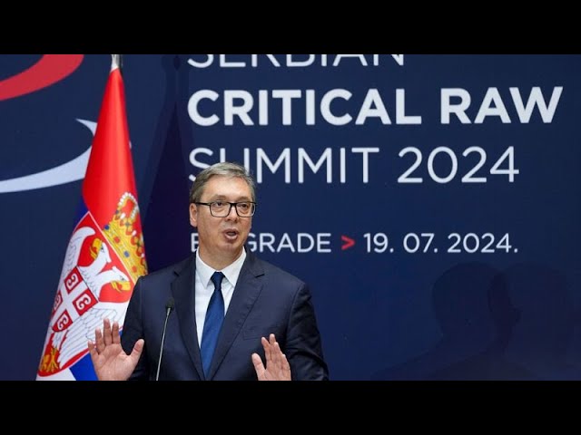 ⁣Sorge wegen Lithium aus Serbien: Vucic verspricht EU-Standards