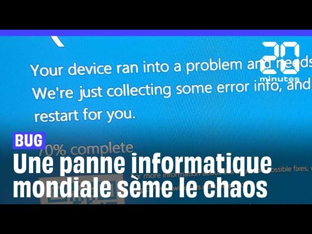 Une panne informatique mondiale provoque le chaos dans les aéroports et les entreprises