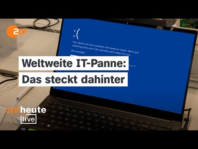 ⁣Windows-Update legt Flughäfen, Banken und Kliniken lahm