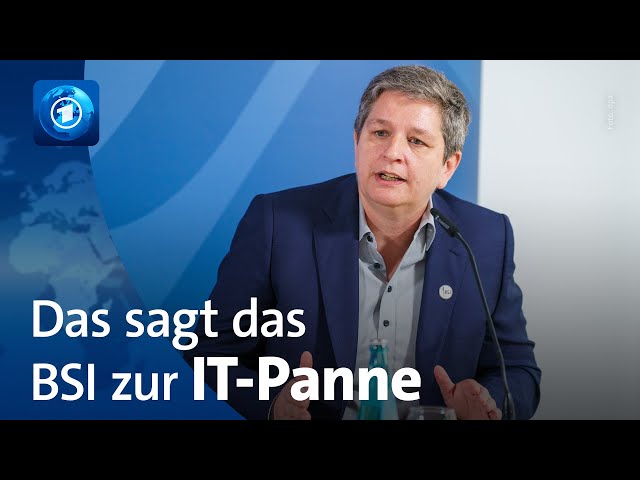 ⁣IT-Panne: Die Präsidentin des BSI im Gespräch