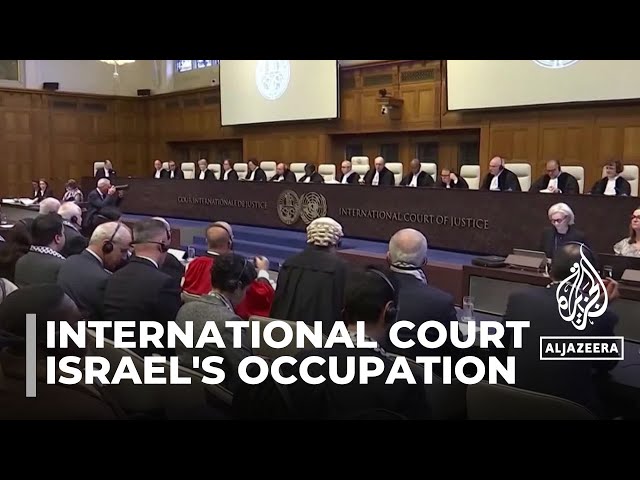 The International Court of Justice is due to present an advisory opinion on Israel's occupation