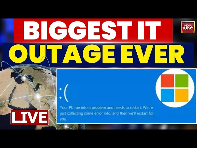 ⁣Microsoft Outage Updates LIVE: Airports Across World Impacted By Outage| Crowdstrike | Microsoft