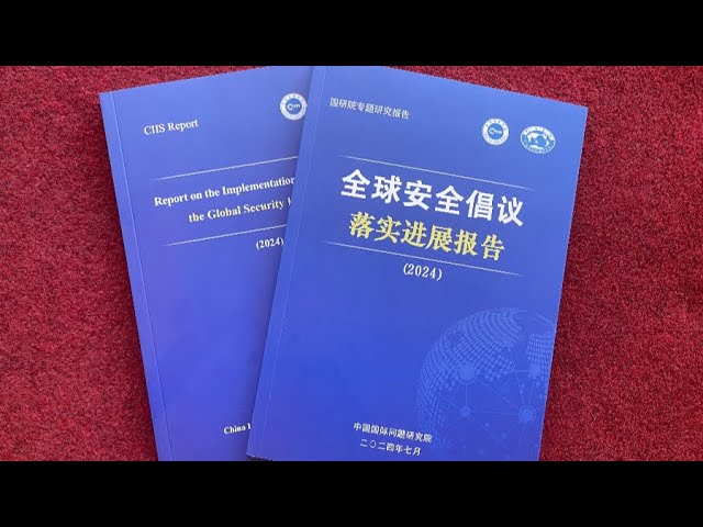 ⁣В Китае опубликован доклад о реализации Инициативы по глобальной безопасности