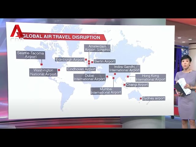 ⁣Global IT outage: Airports, hospitals, businesses around the world disrupted