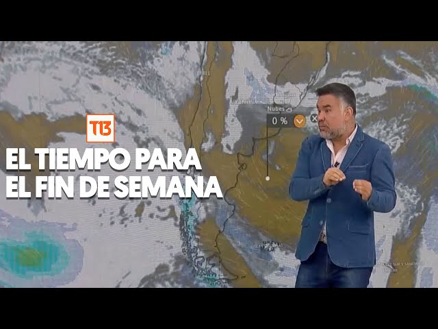 Pronóstico del tiempo para este fin de semana: Dónde lloverá y bajas temperaturas