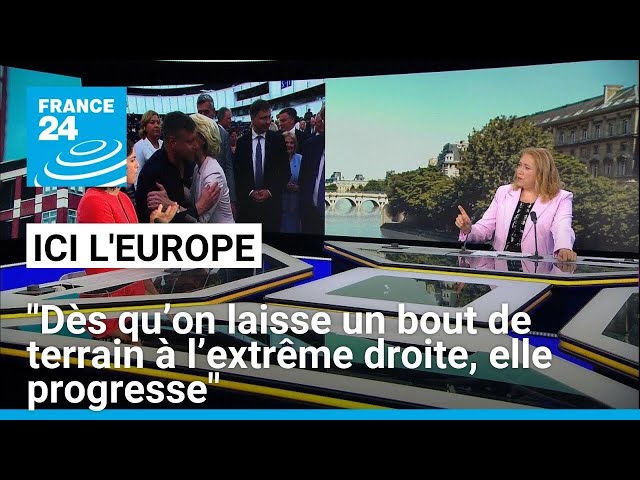 Manon Aubry : "Dès qu’on laisse un bout de terrain à l’extrême droite, elle progresse"