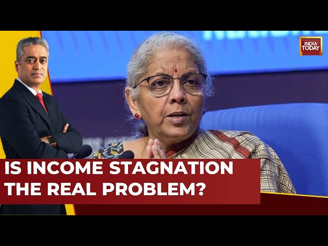 ⁣News Today With Rajdeep Sardesai: Is Income Stagnation The Real Problem? | Budget 2024-25 Insights