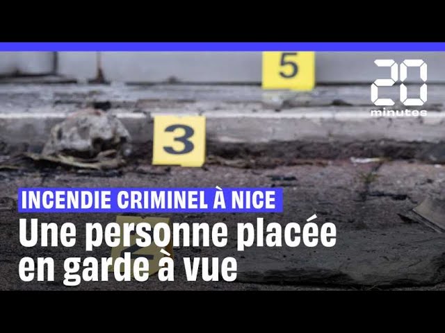 Incendie à Nice : Une personne placée en garde à vue dans le cadre de l’enquête #shorts