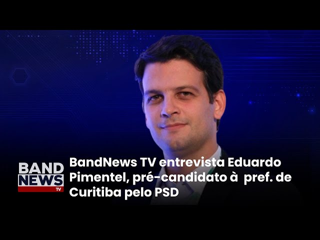 [AO VIVO] Sabatina BandNews TV: Eduardo Pimentel