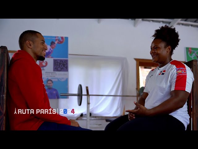 ⁣Rumbo a París 2024 | Crismery Santana, pesista en la categoría de 87 kg | Central Deportes