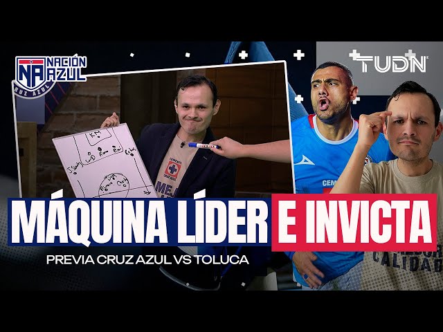  NACION AZUL: ¡INVICTOS! 3 triunfos y vamos por Toluca  Adan "DE CABECITA" en la casa | TU