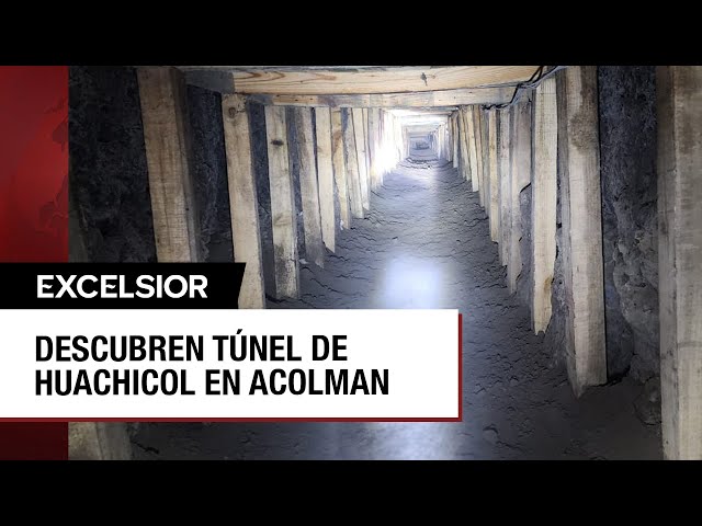 ⁣Ubican en Edomex túnel utilizado para extracción de hidrocarburo