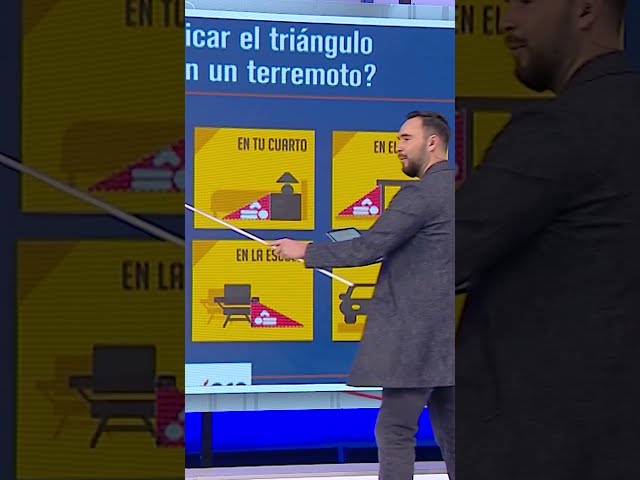 ⁣¿Qué es el "triangulo de la vida" durante los terremotos?