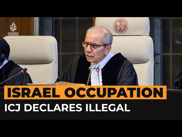 ‘Big blow to the Israeli side’: Palestinian officials embrace ICJ findings | Al Jazeera Newsfeed