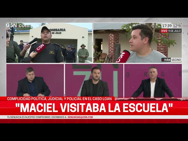 ⁣CASO LOAN | IVÁN, vecino: ¨MACIEL le sacaba FOTOS a los CHICOS¨