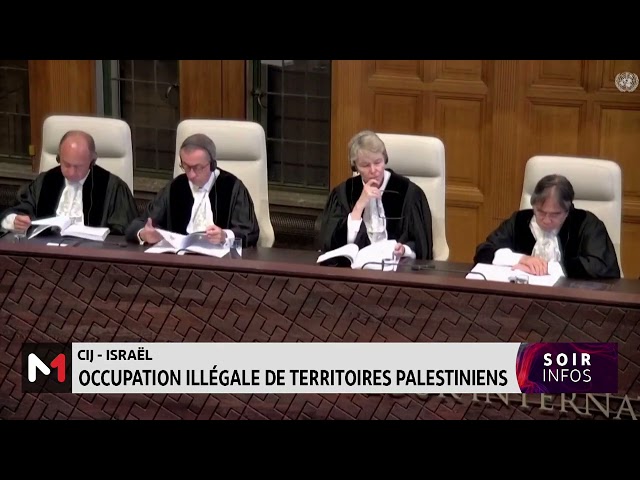 ⁣La CIJ qualifie d´illégale l´occupation des territoires palestiniens par Israël