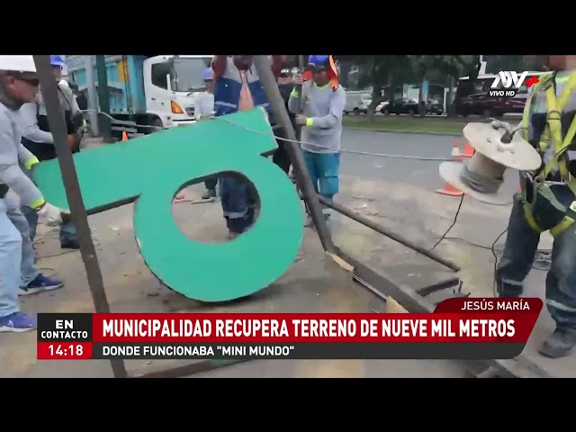 Municipalidad de Jesús María recupera terreno de 9 mil metros