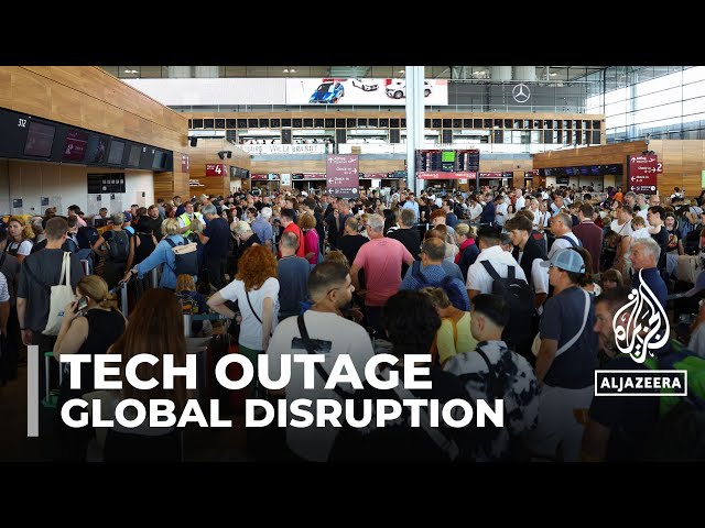 Global IT outage causes chaos, disrupting airlines, banks, media, telecoms