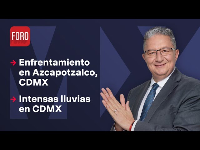 Pronostican intensas lluvias en CDMX | Noticias MX - 19 de julio de 2024