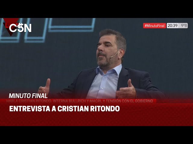 ⁣CRISTIAN RITONDO: ¨Los DATOS de la ECONOMÍA NO son BUENOS¨