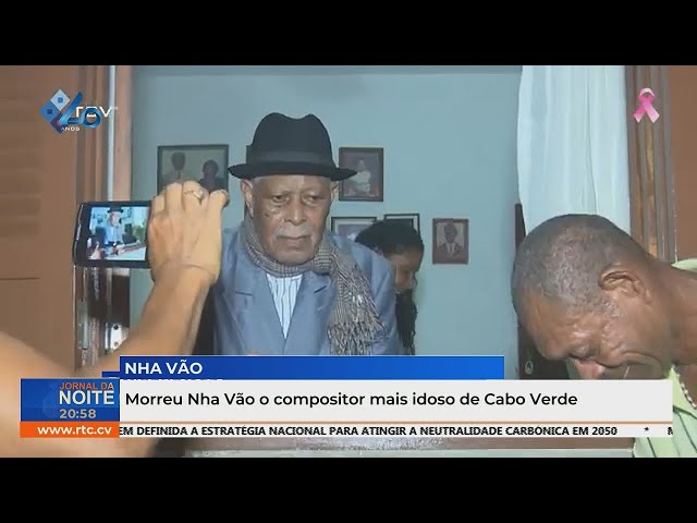 ⁣Morreu Nha Vão o compositor mais idoso de Cabo Verde