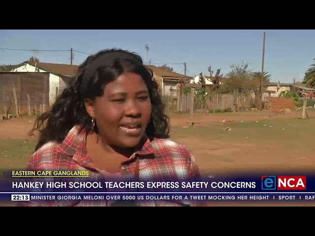 EC ganglands | Hankey High School teachers express safety concerns