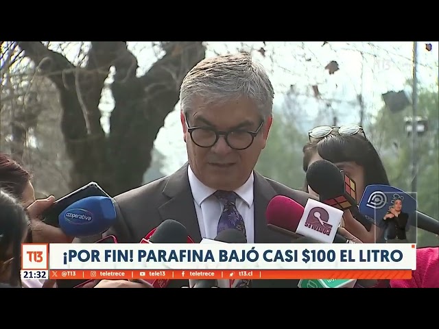 Parafina bajó casi $100 pesos el litro