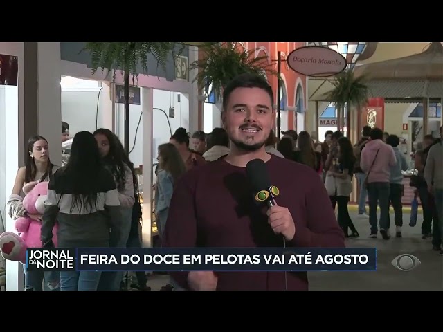 ⁣Feira do doce em Pelotas vai até agosto