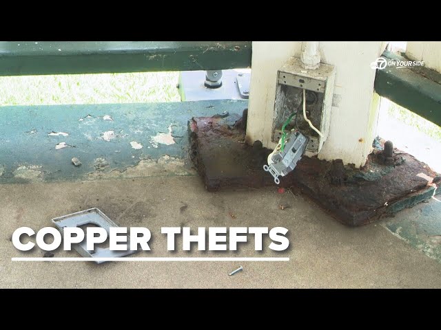 ⁣Copper theft spree hits North Little Rock, leaving city with costly repairs